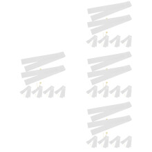 24Pcs White Wedding Party Sashes Blank DIY Cloth Decoration