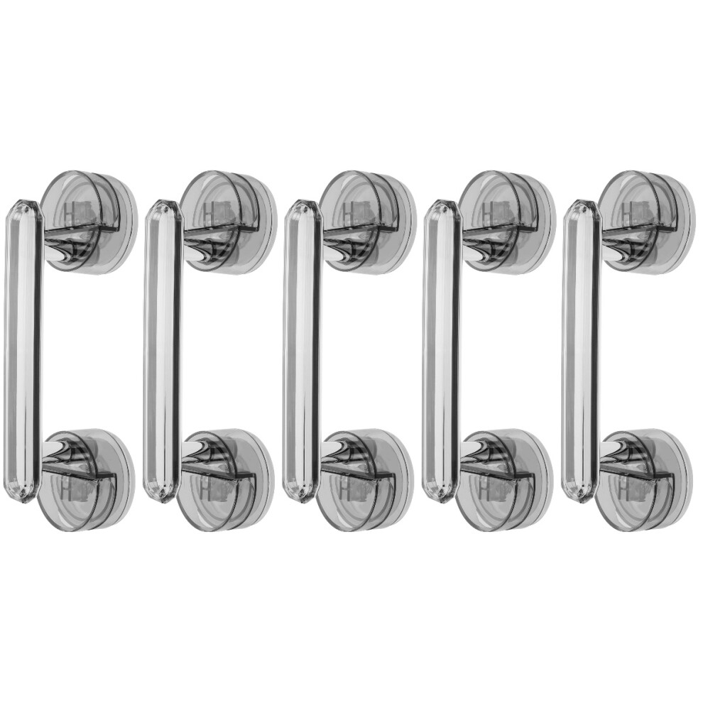 Vaguelly 5Pcs Convenient Abs Shower Handles Non-Skid Elderly Safety Handrails