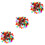 1800Pcs Rounded Plastic Markers for Educational Games and Party 1