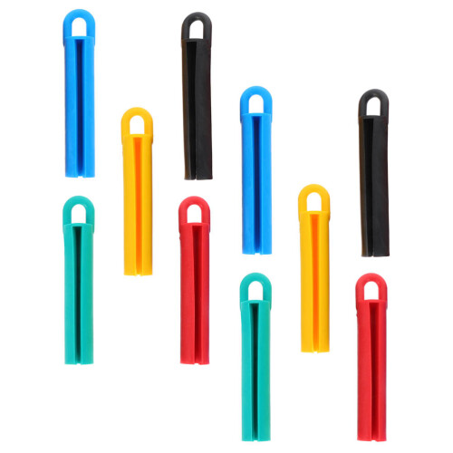 10pcs Billiard Accessory High Grade Plastic 7.7x0.8x0.8in