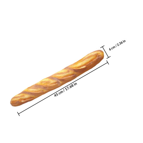 Fake Bread Loaf Simulation Food Model For Kitchen Decoration 1