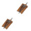 2 Pcs Key Bag Man Pu Remote Control 3