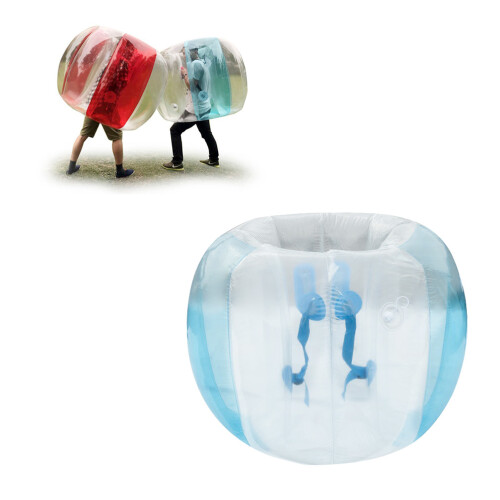 Gele Inflatable Bumper Ball Voor Buiten Spellen