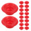 100Pcs Red Silicone Beer Bottle Gaskets Leakproof Seal for Home Use 2