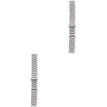 2Pcs Metal Watch Bands Silver Quick Release Stainless Steel Wristbands