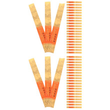 1000Pcs Disposable Paper Chopsticks Holders Assorted Colors for Picnic