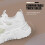 1Paar Wit Dameschunkysneakers PU Comfortabel Stevig Antislip 4