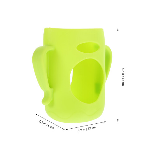 Silicone Feeding Bottle For 160ml Wide Bottle Green 1