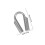 Wire Kabelklem Ring RVS 2-Pack 2