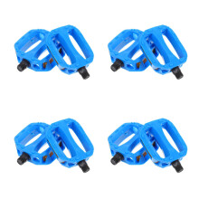 4Pairs Blue Plastic Pedals Kids Bike Accessories for Boys and Girls
