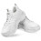 1Paar Wit Dameschunkysneakers PU Comfortabel Stevig Antislip 6