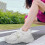 1Paar Wit Dameschunkysneakers PU Comfortabel Stevig Antislip 8