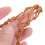 3Pcs Adjustable Woven Rope Crystal Necklace Holders Assorted Colors 10
