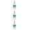 3Pcs Green for Plastic Fast-Drying Waterproof Office Use 5