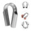 Wire Kabelklem Ring RVS 2-Pack 8