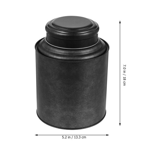 1Pc Multi-Purpose Grey Tea Packing Canister Household Jar 1