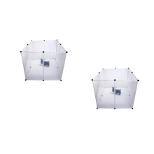 Gemakkelijk Opklapbare Plastic Wit Kleine Huisdieren