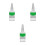 3Pcs Green for Plastic Fast-Drying Waterproof Office Use 8