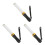 3Pcs Practical Black Glow Stick Reusable Light Stick for Concert Decor 1