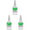3Pcs Green for Plastic Fast-Drying Waterproof Office Use 10