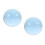 2Pcs Transparent Blue Resin Juggling Balls Professional Acrobatic Tool 6