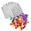 4Sets Assorted Chips with Paper Cards for Party and Learning Fun 1