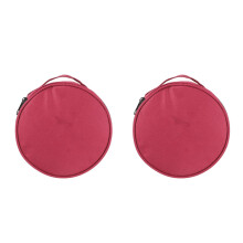 2Pièces Sac De Transport Bol Bouddhiste Rose Pratique Et Solide