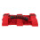 Rood Polyester Auto Dakgreep Handvat Stevig Comfortabel 1