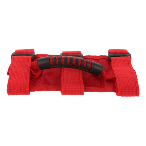 Rood Polyester Auto Dakgreep Handvat Stevig Comfortabel