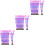 30Pcs Safe Plastic Violet Fish Tank Plants Artificial Aquarium Decor 1