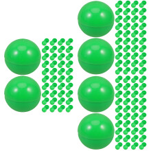 150Pcs Lightweight Green Plastic Balls for Home Party Use