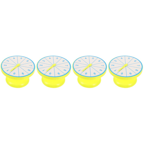 4Pièces Plateau Tournant Durable Pour Jeu Et Enseignement