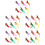 30Pcs Small Fake Birds Multicolor Models for Decorative Use 1