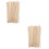 400Pièces Bâtons Aromathérapie En Rattan Beige Pour Diffuseur D'huile 5