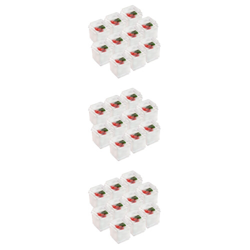 60Pcs Transparent Cake Cups for Mousse Jelly Desserts