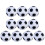 30Pcs Assorted Plastic Tabletop Soccer Balls Mini Football Replacement 2