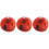 3Pcs Plush Planet Shape Cushion Soft Plush Ball Pillow Multi-Color 5