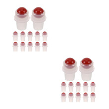 24Pcs Durable Jade Rollerball Tops for Essential Oil Roll-on Bottles