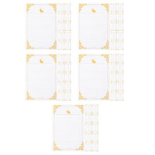 100Sheets White Kraft Letter Paper for Creative Writing and Greetings