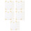100Sheets White Kraft Letter Paper for Creative Writing and Greetings 1
