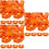 300Pièces Pour Jambes De Poulets Couleur Orange Usage Agricole 6