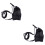 2Pcs Breathable Black Rabbit Harness Leash Soft Adjustable Pet Lead 4