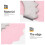 Geräusche Pfeife Spielzeug Metall Rosa 2er Pack 9