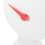2Pcs Portable White Raffle Game Wheel Durable Party Prop 9