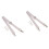 2Pcs Beige Adjustable Canvas Bag Shoulder Strap for Crossbody Handbag 5