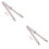 2Pcs Beige Adjustable Canvas Bag Shoulder Strap for Crossbody Handbag 6