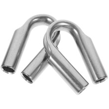 Wire Kabelklem Ring RVS 2-Pack