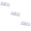 6Pcs Windproof Shower Curtain Clips White with Easy Adhesive Paste 8