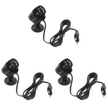 3Pcs Black Submersible Water Pump with Suction Cup for Fish Tank Waves