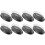 30Pcs Lightweight Black Cake and Dessert Boxes 2